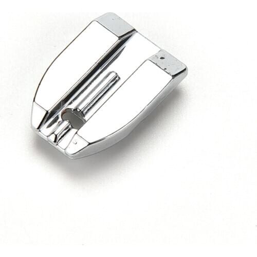 1 PCS Household Sewing Machine Parts Presser Foot Invisible Zipper Foot Plastic For Singer Brother White Janome Juki Toyota