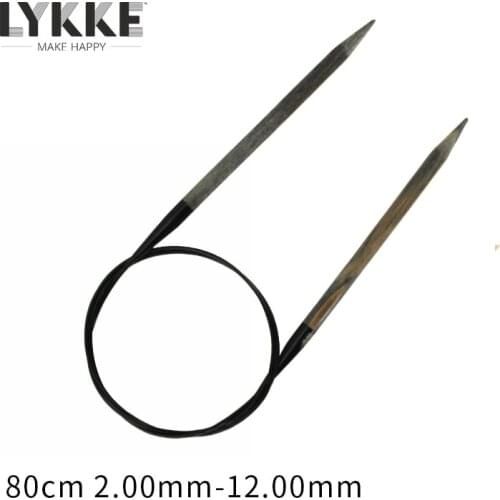 1 piece LYKKE 80 cm Fixed Circular Needle