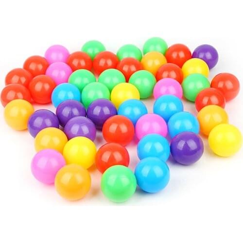 1pc New Diameter 5.5cm Thick Green Plastic Sea Ball Safety Multi-color Toy Ball Ocean Ball Pool Toy Free Shipping ingbaby