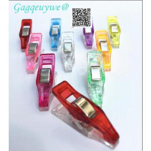 10000pcs PVC Plastic Clips For Patchwork Sewing DIY Crafts, Quilt Quilting Clip Clover Wonder Clip 2.7*0.7CMx1.3
