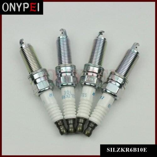 4-6PCS Iridium 18846-10060 1884610060 SILZKR6B10E Spark Plug for Hyundai Accent Kia Rio Soul 1.6
