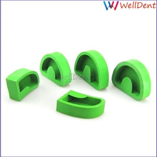 5pcs/set Dental Lab Silicone Base Molds Mould Rubber Plaster Former Model Dental Materials Dentist Tools