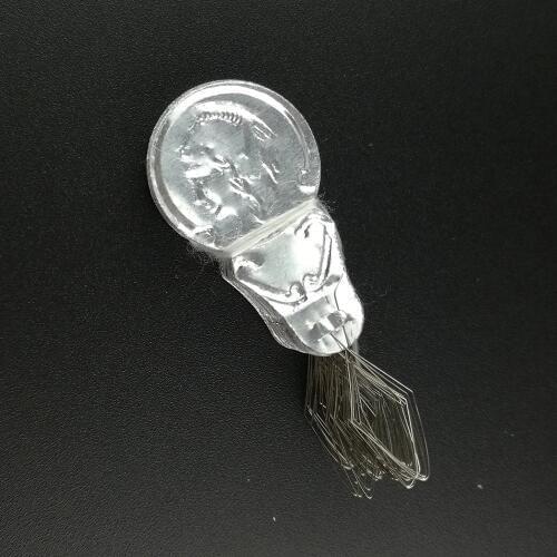 50Pcs Aluminum Bow Wire Needle threads for Embroidery Home Stitch Insertion Tool Needlework Sewing DIY Quilling Tools costura