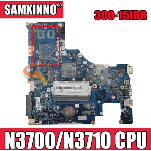Akemy BMWC1/BMWC2 NM-A471 Motherboard For Lenovo 300-15IBR Laptop Motherboard CPU N3700/N3710 (quad core) DDR3 100% Test Work