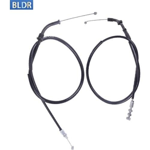 91cm 112cm Motorcycle Oil Throttle Cables For Honda NSR250 NC21 NC28 NSR 250 Motor Extended Accelerator Cable line Wire Wirerope