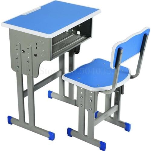 Primary and secondary school counseling class single desks and chairs childrens tutoring hosted home writing learning training