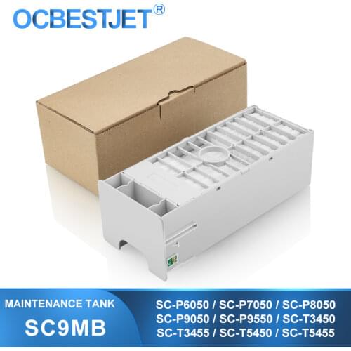 SC9MB Maintenance Ink Tank For Epson SureColor P6050 P7050G SC-P7050V P7550 P8050 P9050G P9550 T3450 T3450N T3455 T5450 T5455
