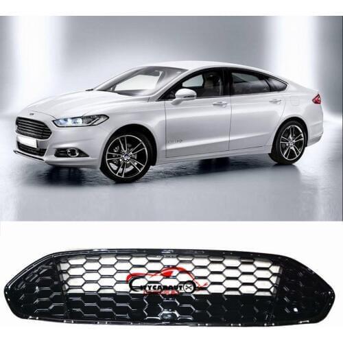 CITYCARAUTO MODIFIED AUTO MASK COVER FRONT RACING GRILLE GRILLS RAPTOR FRONT GRILL COVER FIT FOR MONDEO FUSION 2013-2016 CAR
