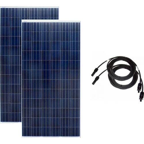 Solar Panel 300w 24v 2Pcs Panneaux Solaire 600 watt Solar Battery Charger Solar Energy Systems Motorhome Caravan Car Camp Boat