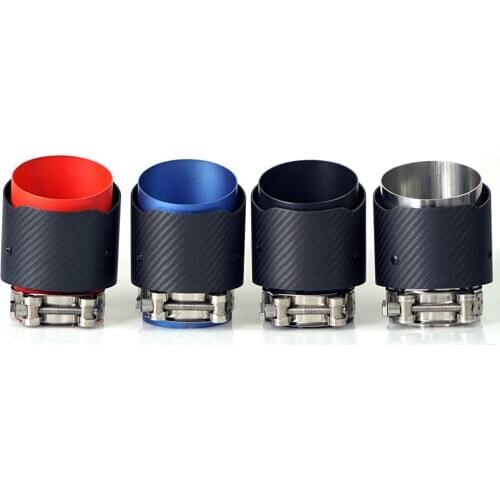 Carbon exhaust tips for Mazda CX-5 CX-4 CX-3 Mazda Axela Mazda ATENZA Muffler Tip modified decorative carbon fiber tail tips