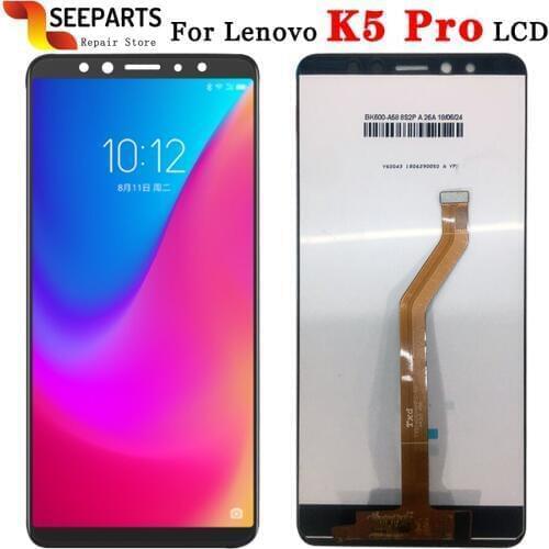 5.99" For Lenovo K5 Pro LCD Display Touch Screen Digitizer Assembly Replacement Parts For Lenovo K5 Pro L38041 Display Screen