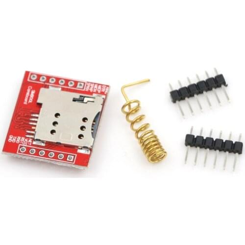 1 PC Smallest SIM800L GPRS GSM Module MicroSIM Card Core BOard Quad-band TTL Port