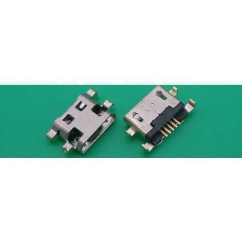 1000PCS Micro USB jack socket connector for Lenovo A708t S890 / for Alcatel 7040N / for HuaWei G7 G7-TL00