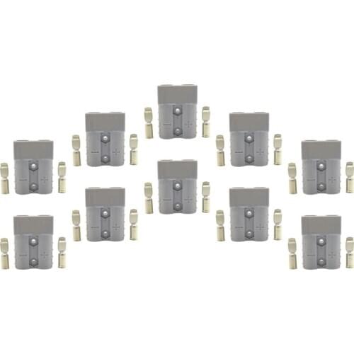 10x Battery Connector 50Amp for Anderson Car Van Motorcycle Forklift Caravan