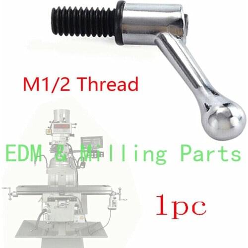 1X Milling Machine Part Table Lock Handle And Bolt CNC M1/2 Thread Fit Bridgeport