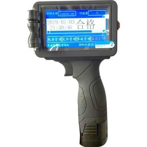 Automatic Portable Mini Handheld Inkjet Coding Printer