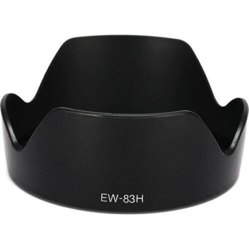 DSLR Camera Lens Hood EW-83H for Canon EF 24-105mm f/4L IS USM 77mm Filter Lens