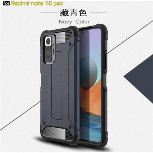 For Cover Redmi Note 10 Pro Case For Xiaomi Redmi Note 10 Pro Capas PC Hard Bumper Shockproof Cover For Redmi Note 10 Pro Fundas