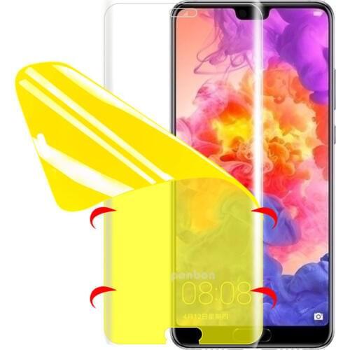 For Huawei P9 P10 P20 P30 lite/pro Screen Protector Nano TPU Film on Psmart plus P9/10/20/30 lite Full Protective Film Protector
