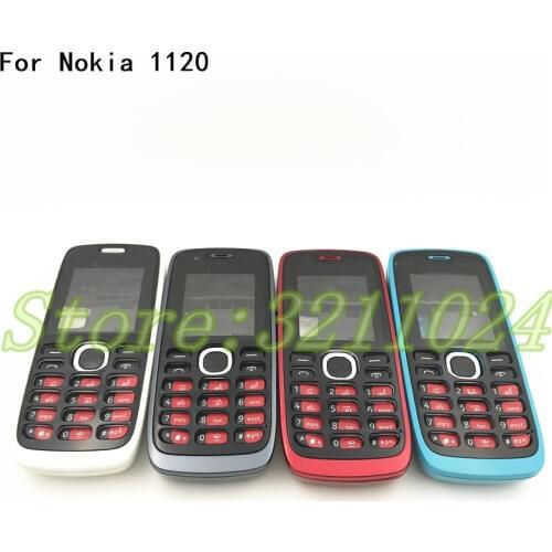 Good quality Original New For Nokia 1120 Housing Cover Door Frame + Battery Back cover+Keypad +Logo