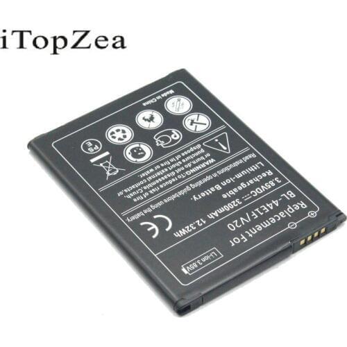 ITopZea 10x 3200mAh / 12.32Wh BL-44E1F / BL44E1F / BL 44E1F Replacement Battery For LG V20 H990 F800+ Tracking Code