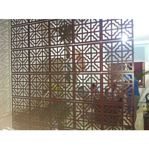 Classical Chinese living room bedroom wood separation decorative antique screen creative home partition can be folded 29X29CM