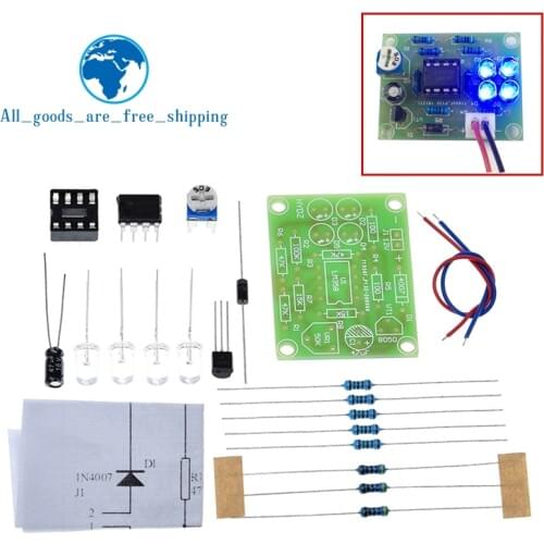 LM358 LED Breathing Light Kit Electronic Production Suite Electronic Kits DIY Parts Breath Light DIY Kit PCB laboratory