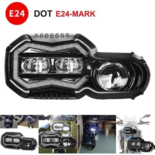 Motorcycle Lights Headlight For BMW F800GS F800R F700GS F650GS Adventure Motorcycles Complete LED Projector Headlight Assembly