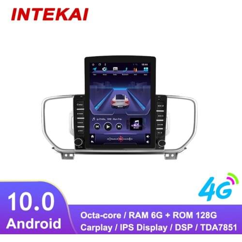 9.7" Vertical Style Tesla Screen Android 10.0 Car Radio GPS Navigation Multimedia Player for KIA SPORTAGE 2016-2017