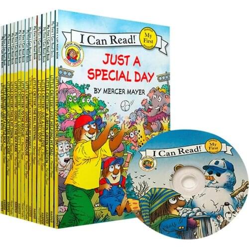 I can read Little Critter 20-book set,English Picture Story Book For Kids Education Learning Toys Parent-Child Reading Book Gift
