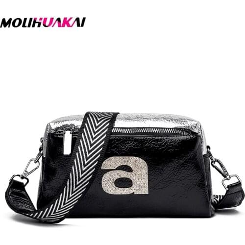 Simple Wide Shoulder Strap Female Bag High Quality Luxury Brand Designer Bag Girl Casual Quality Shoulder Bag Elegant Lady 2021