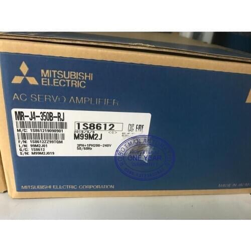 New in box MR-J4-350B-RJ AC Servo Amplifier Free DHL/UPS/FEDEX