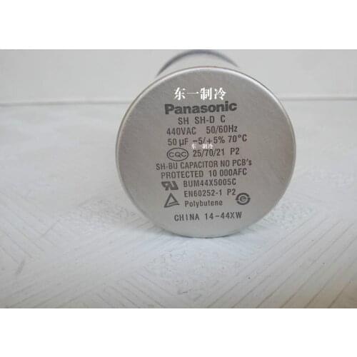 Panasonic original genuine 50uf air conditioning compressor start capacitor 440VAC film capacitor
