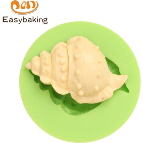 3D Snail Shape Handmade Silicone Fondant Molds Conch Form Cake Decorating Tools for Candy Sugar Craft Jello Cupcake