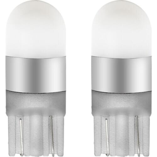 2Pcs W5W 3030 SMD Car T10 LED 194 168 Wedge Replacement Reverse Instrument Panel Lamp White Bulbs For Clearance Lights