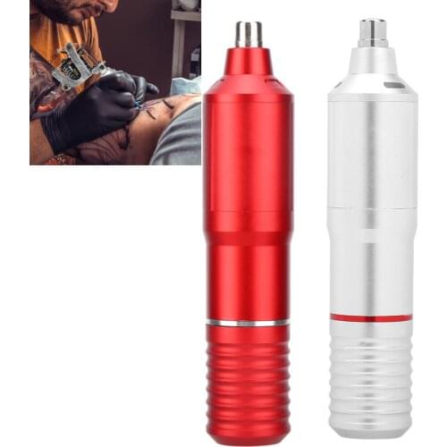 High Quality Electric Tattoo Rotary Pen Hybrid Permanent Makeup Tattoo Machine Strong Quiet Motor Gun Tatoo Supply RCA Interface