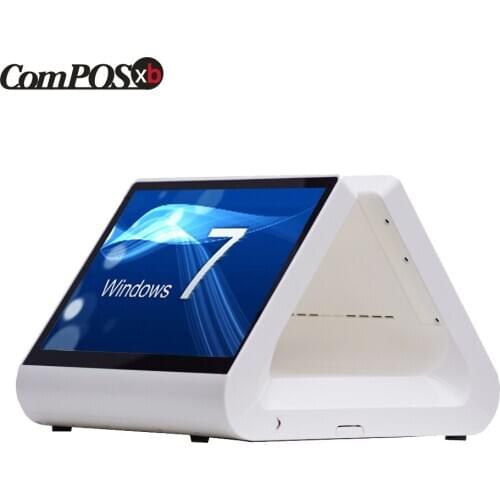 Windows EPOS Systems PC POS All in one EPOS Terminal 12 inch Touch Point Of Sale For retail