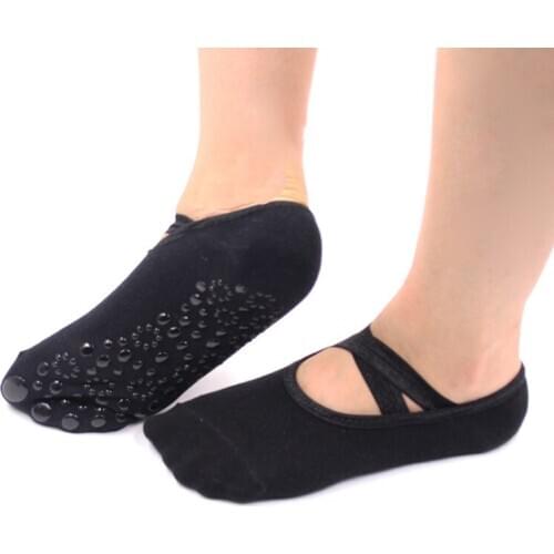 Ladies Ventilation Pilates Ballet Socks Women Professional Anti Slip Bandage Sports Yoga Socks Dance Sock Slippers