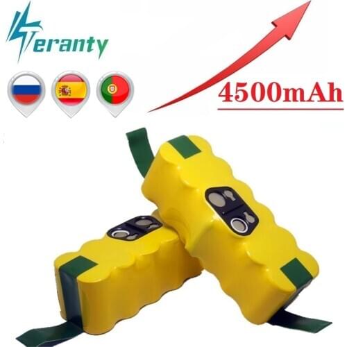 14.4V 4500mAh Ni-MH Battery for iRobot Roomba 500 510 530 532 534 535 540 550 560 562 570 580 600 610 700 760 770 780 800 980 R3