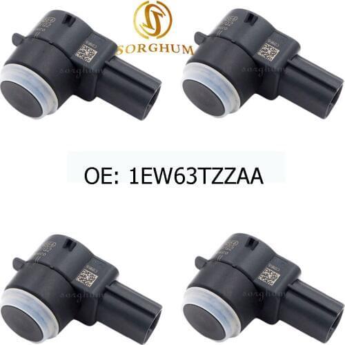 4PCS PDC Parking Assist Sensor Bumper Radar For Dodge Chrysler Jeep 1EW63TZZAA 1EW63TZZ AA 1EW63HBVAA 1EW63AXRAA 0263013030