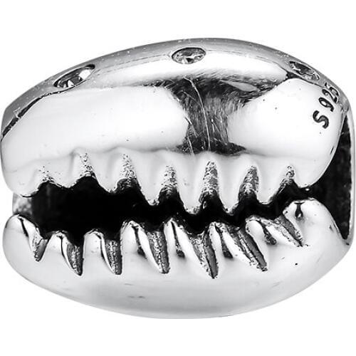 CKK Bead Charm Sterling Silver 925 Charms Jewelry Original Sparking Coffee Bean Shell Beads Fits Pandora Bracelet Jewelry Making