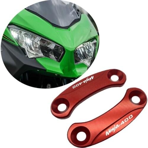 Motorcycle suitable for Kawasaki Ninja 400 NINJA400 2018 2019 2020 2021 Windshield Drive Rearview Mirror Hole Cover Decoration