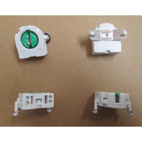 G13 T8 Lamp Bases Bulb Socket Lamp Holder With Metal Clip