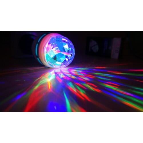 E27 Disco Party Lantern RGB Change Colorful-lamp Stage Discoloration Bulbs 3W Projection-Light Bar KTV Neon Projector