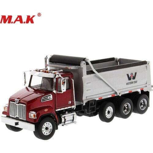 For Fans Boys Gifts 1/50 Scale Alloy Western Star Trucks Engineering 4700 SF Dump Truck 71032 Diecast Truck Car Model Toy