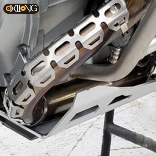 For yamaha Super Tenere 1200 XT1200Z XR1200ZE 2014-2019 2020 Exhaust Pipe Protector Heat Shield Cover Guard Anti-scalding Cover