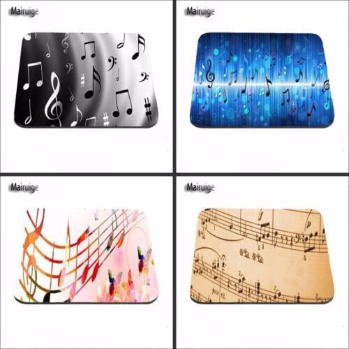 Music Notation Print Computer Gaming Mouse Pad Gamer Play Mats Customization Supported Decorate You Desk 18*22/25*20/29*25*2cm