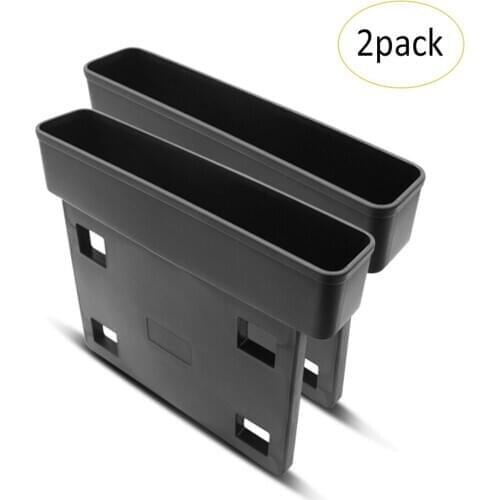 2 PCS Multifunctional Car Organizer Phone Bottle Cups Holder Storage Box Case Car Seat Crevice Slot Pocket Catcher New Arrival H