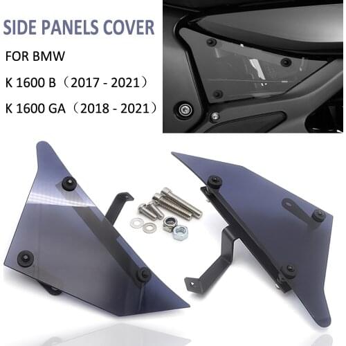 K 1600 B GA Motorcycle Side Fill Panels Fairing Cowl Cover Plates Tank Trim For BMW K1600B K1600GA K1600 Grand America / B / GA