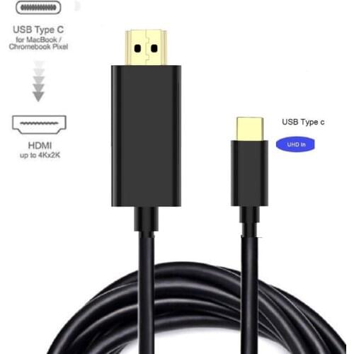 USB C to HDMI Cable 4K Type c HDMI Thunderbolt 3 Adapter for MacBook Samsung Galaxy S10/S9 Huawei Xiaomi Type c to HDM
